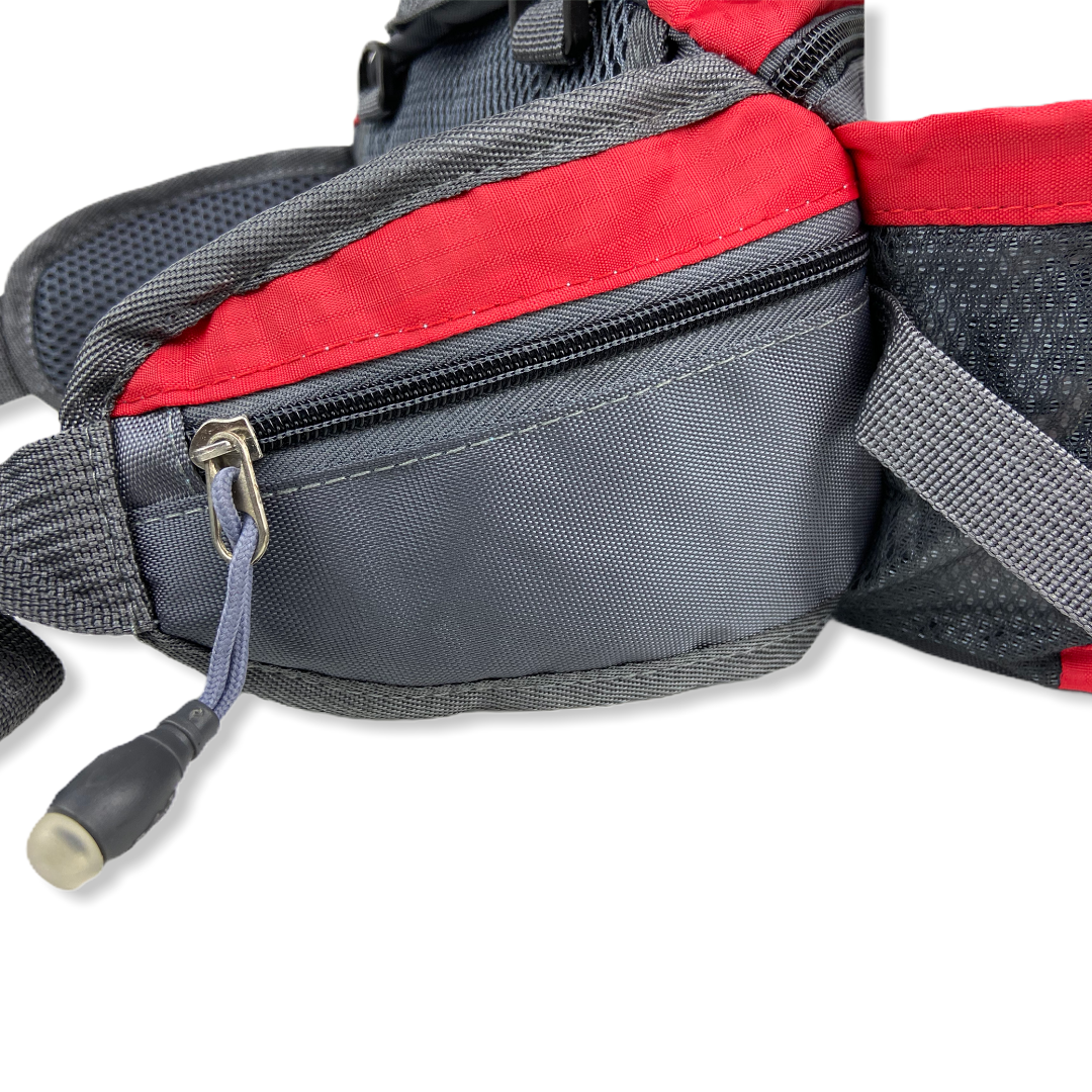hiking waist pack with water bottle holder